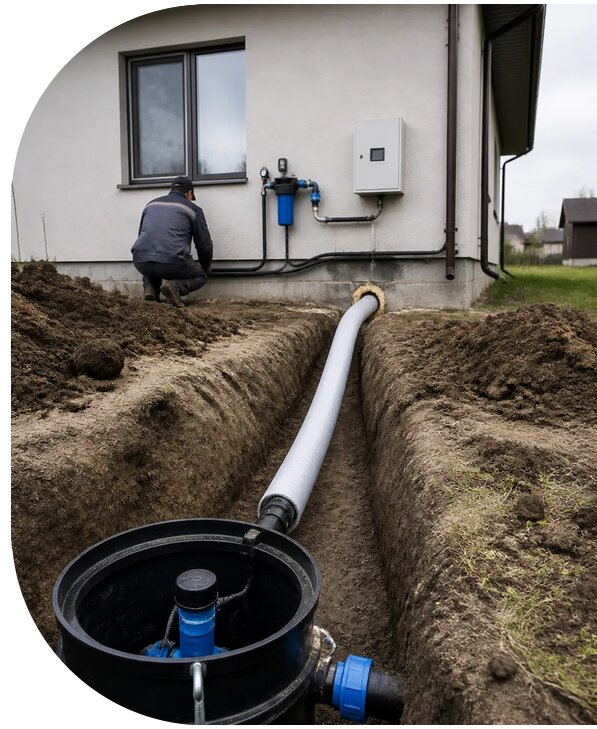 Подключение скважинного насоса в Кызыле от 36299 р. | АПаруса-Кзл